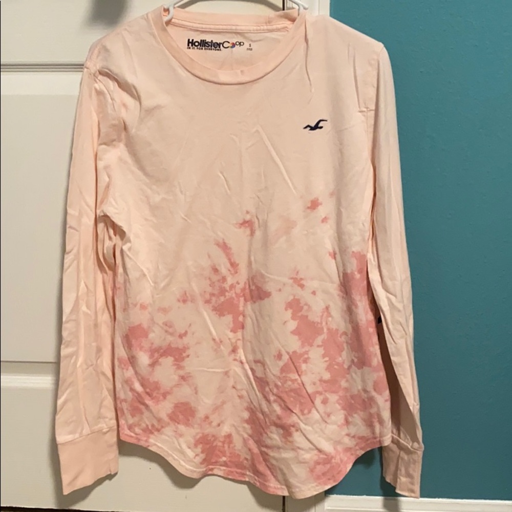 Hollister unisex tie dye shirt